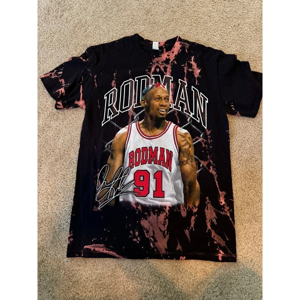 Dennis Rodman tie dye medium‎ shirt